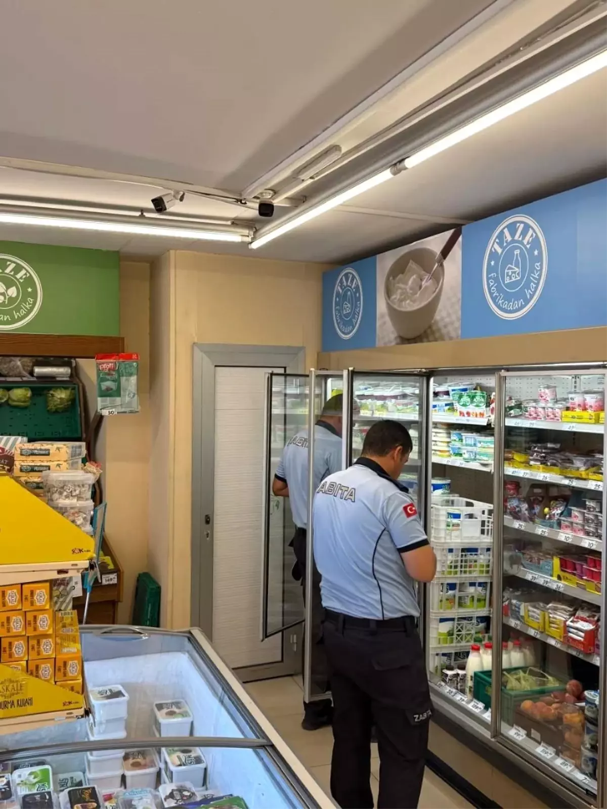 Germencik’te Zincir Market Denetimleri Yapıldı